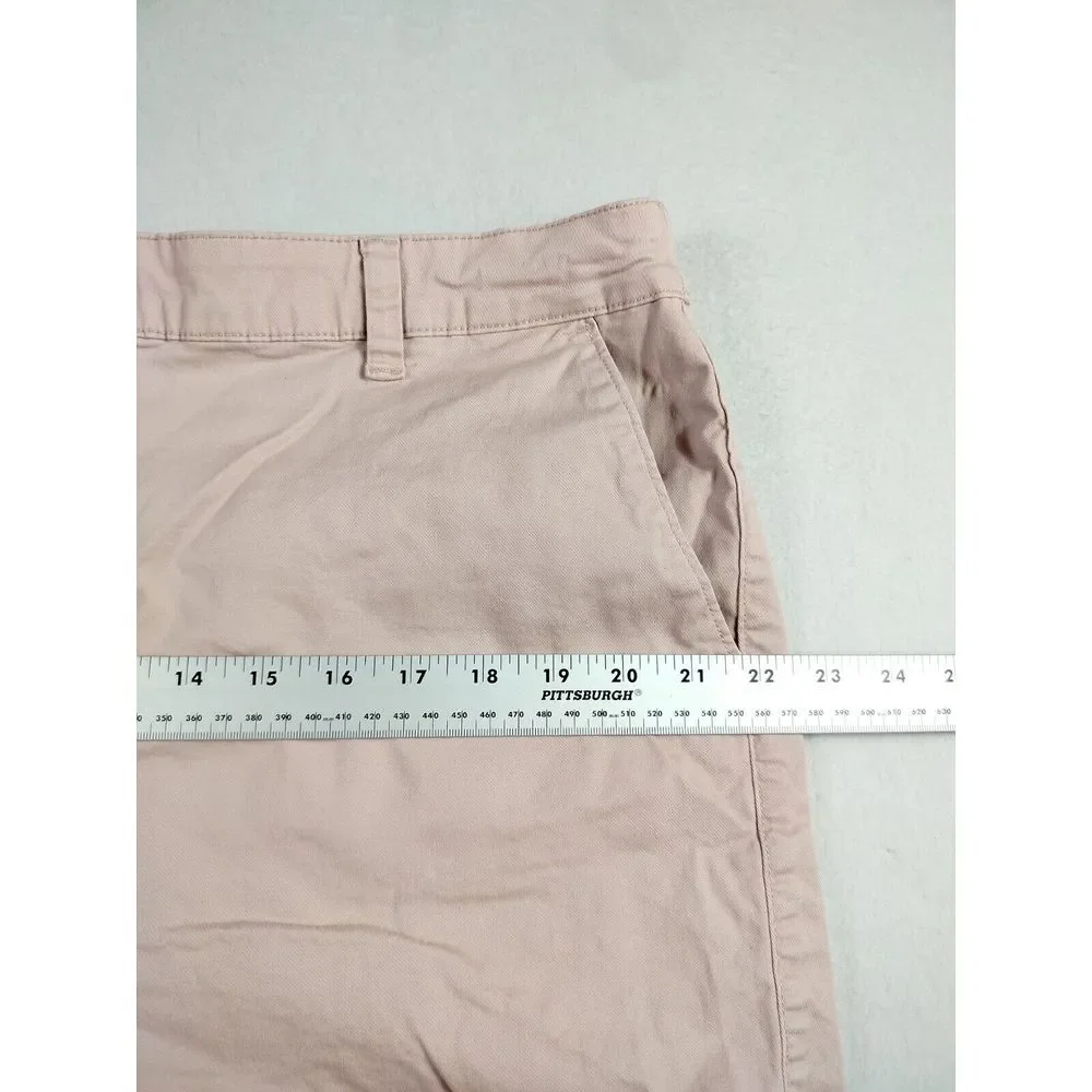 A New Day Shorts Women's 18 Pink Stretch Elastizado Classiccore Normcore‎ Casual